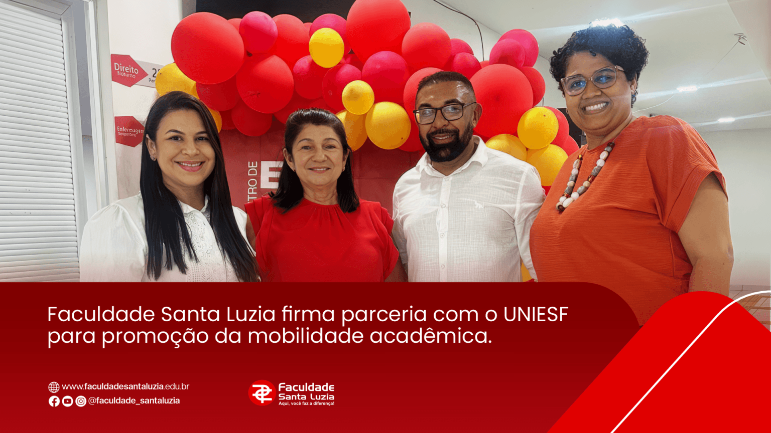 Faculdade Santa Luzia – Aqui, você faz a diferença!